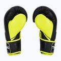 Top King Reborn Boxing Gloves Semi Leather black/yellow 3