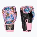 Top King Boxing Wild Tiger black/pink boxing gloves
