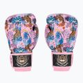 Top King Boxing Wild Tiger black/pink boxing gloves