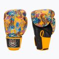 Top King Boxing Wild Tiger black/yellow boxing gloves