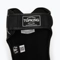 Top King Chain Semi Leather black/silver tibia and foot protectors 4