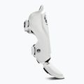 Top King Pro Semi Leather white tibia and foot protectors 2