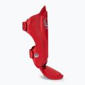 Top King Pro Semi Leather red tibia and foot protectors 2