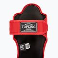 Top King Pro Semi Leather red tibia and foot protectors 6