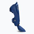 Top King Pro Semi Leather blue tibia and foot protectors 2