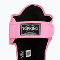 Top King Pro Semi Leather pink tibia and foot protectors 4