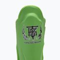 Top King Pro Semi Leather green tibia and foot protectors 3
