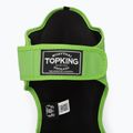 Top King Pro Semi Leather green tibia and foot protectors 4