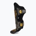 Top King Kanok black tibia and foot protectors 3