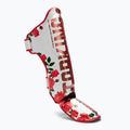 Top King Rose white tibia and foot protectors 5