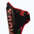 Top King Rose black tibia and foot protectors 3
