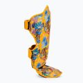 Top King Wild Tiger tibia and foot protectors yellow 2