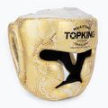 Top King Super Star white/gold boxing helmet