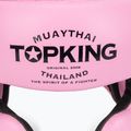 Top King Full Coverage pink boxing helmet 4