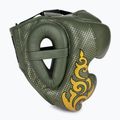 Top King Kanok khaki boxing helmet 2