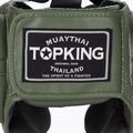 Top King Kanok khaki boxing helmet 5