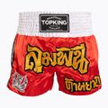 Top King Thai Boxing training shorts red/white