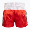 Top King Thai Boxing training shorts red/white 2