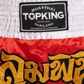 Top King Thai Boxing training shorts red/white 3