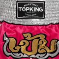 Top King Thai Boxing training shorts pink/white 3