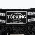 Top King Kickboxing training shorts black/silver 3