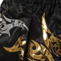 Top King Thai Boxing training shorts black/white/gold 4