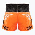 Top King Thai Boxing training shorts orange/black 2