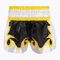 Top King Thai Boxing training shorts black/gold/white 2