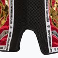 Top King Retro Muaythai training shorts maroon/gold 4