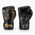 Fairtex Glory Kickboxing Competition Training Boxing Gloves black/gold