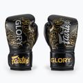 Fairtex Glory Kickboxing Competition Training Boxing Gloves black/gold 2