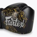 Fairtex Glory Kickboxing Competition Training Boxing Gloves black/gold 5