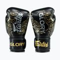 Fairtex Glory Kickboxing Competition Training Boxing Gloves black/gold