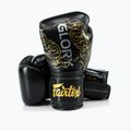 Fairtex Glory Kickboxing Competition Training Boxing Gloves black/gold 4