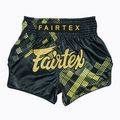 Fairtex Muay Thai S1931 Heart of Gold black/gold training shorts