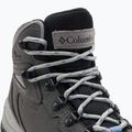 Columbia Newton Ridge Plus quarry/cool wave women's trekking boot 8