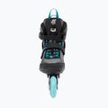 Women's inline skates K2 Alexis 80 Alu grey/cyan 3