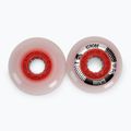 K2 Strobe 72mm/85A rollerblade wheels 2 pcs white 30G3130/11 2