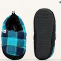 Nuvola Classic Scotland turquoise/blue winter slippers 15
