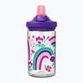 CamelBak Eddy+ 400 ml rainbow floral children's travel bottle 2
