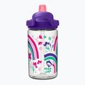 CamelBak Eddy+ 400 ml rainbow floral children's travel bottle 4