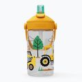 Travel bottle CamelBak Thrive Flip Straw Kids 400 ml tractors and trees 2