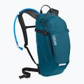 Bicycle backpack with 3 l reservoir Waistbag CamelBak M.U.L.E. 12 l S25 moroccan blue/ black 2