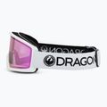Ski goggles Dragon DX3 OTG white/lumalens pink ion 4