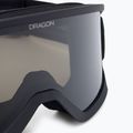 DRAGON DX3 OTG blackout/lumalens dark smoke ski goggles 5