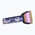 DRAGON PXV dennis renalter/lumalens pink ion/lumalens dark smoke ski goggles 38280/6534232 10