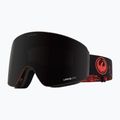 DRAGON PXV kaiju/lumalens midnight+lumalens light rose ski goggles 6