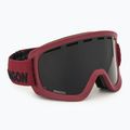 DRAGON D1 OTG cordovan/lumalens midnight+lumalens amber ski goggles 2