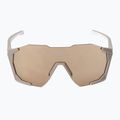 Sunglasses Nike Charged Shield matte college grey/gold mirror 3