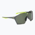 Sunglasses Nike Charged Shield matte smoke grey/green